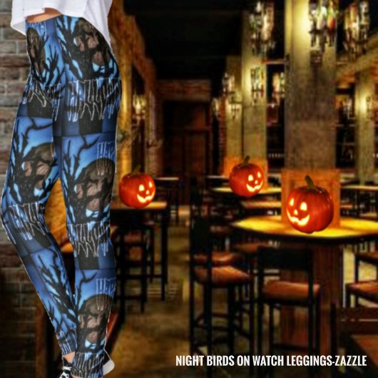 Leggings Oiseaux de nuit à surveiller