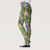 Leggings Oiseaux du paradis Répéter l'impression (Gauche)