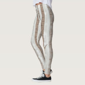 Leggings Oiseaux Élégants Forêt Acrylique | (Gauche)