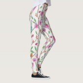 Leggings Oiseaux et fleurs Whimsical élégants (Droite)