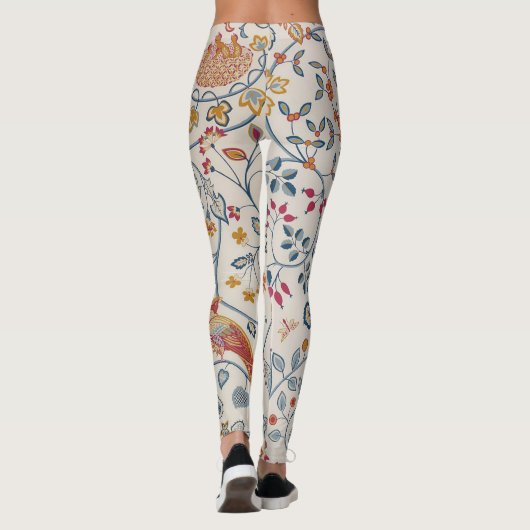 Leggings Oiseaux et fleurs, William Morris (Dos)