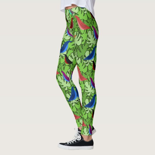 Leggings Oiseaux, oiseaux, oiseaux (Gauche)