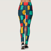 Leggings Oiseaux plats (Dos)