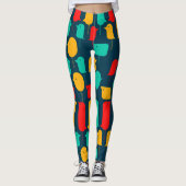 Leggings Oiseaux plats (Devant)