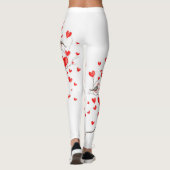 Leggings Oiseaux pour la Saint-Valentin (Dos)