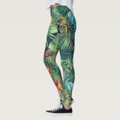 Leggings Oiseaux tropicaux du paradis (Gauche)