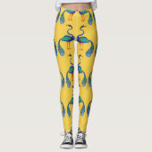 Leggings Oiseaux | Zazzle_Growshop. (Devant)