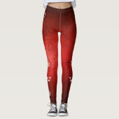 Leggings Ojibwe Auburn Grunge (Devant)