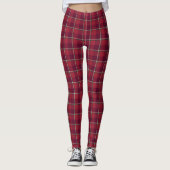 Leggings Old Brick and Cab Sav Plaid (Devant)