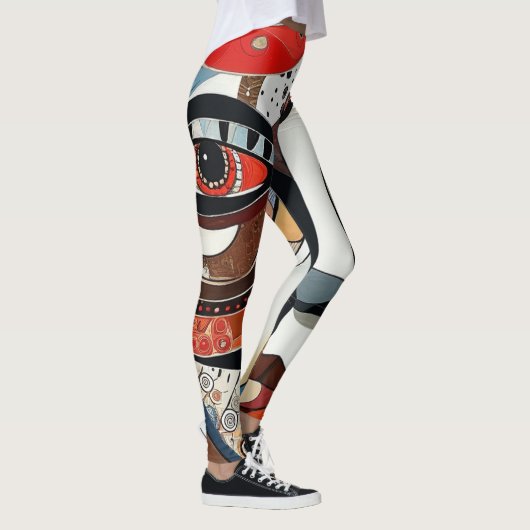 Leggings Olhar feminino  (Droite)