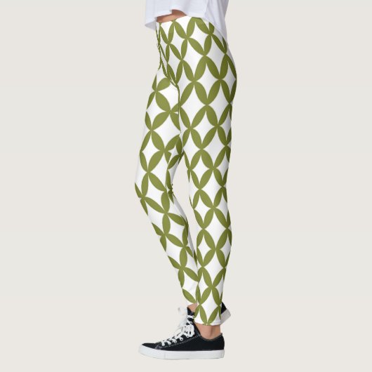 Leggings Olive vert positif et négatif de l'espace (Gauche)