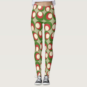 Leggings Olives de Noël