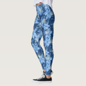 Leggings Olowalu Hibiscus Hawaiian Camo Floral (Gauche)