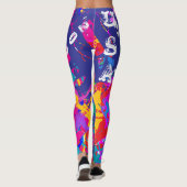 LEGGINGS OLYMPIC SKIING (Dos)