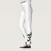 Leggings Om Symbole Ohm Yoga Bouddhisme spirituel (Gauche)