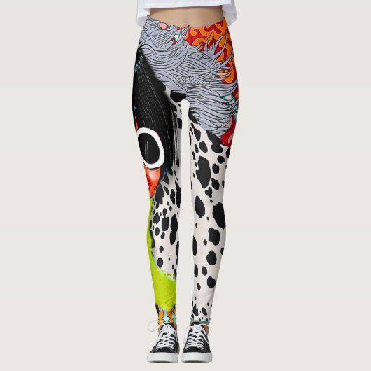 Leggings ombrageux (Devant)