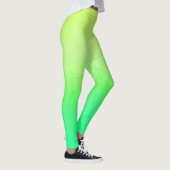 Leggings Ombre Chartreuse à Neon Green (Droite)