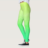 Leggings Ombre Chartreuse à Neon Green (Gauche)