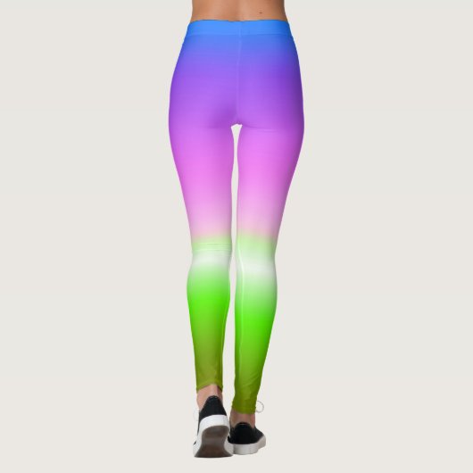 Leggings Ombre colorée (Dos)