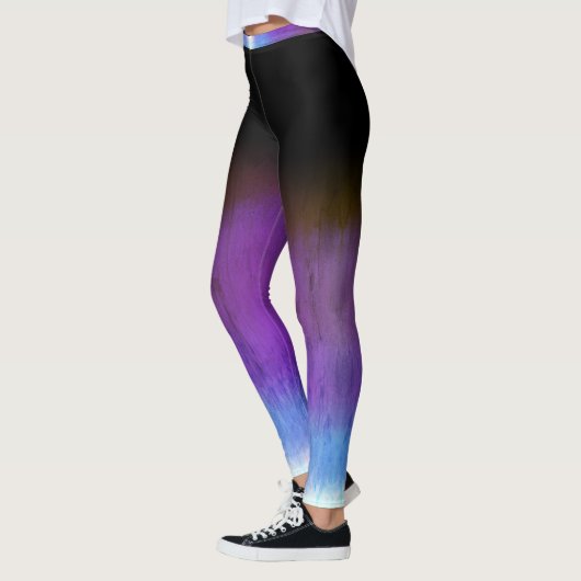 Leggings ombre de pourpre fou (Gauche)