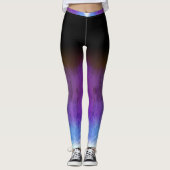 Leggings ombre de pourpre fou (Devant)