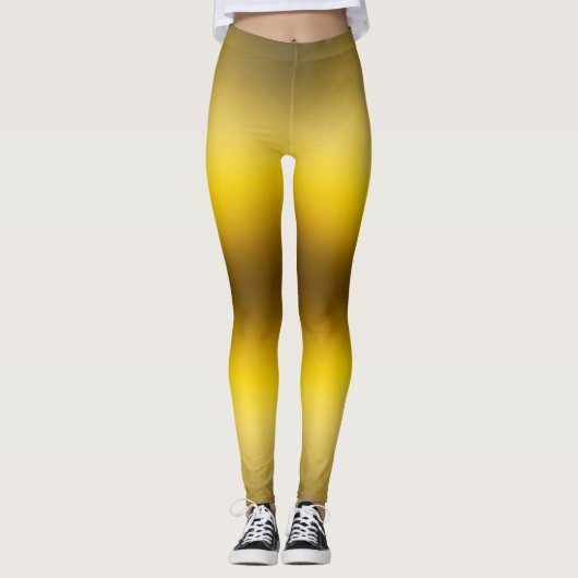 Leggings Ombre dorée (Devant)