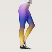 Leggings Ombre jaune violet (Droite)