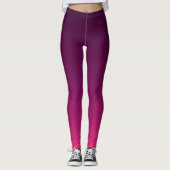 Leggings Ombre pourpre (Devant)