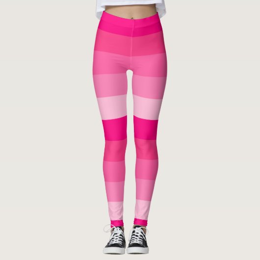 Leggings Ombre rose (Devant)