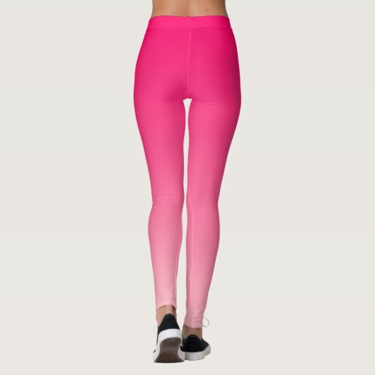Leggings Ombre rose (Dos)