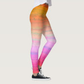 Leggings Ombre rose orange (Droite)