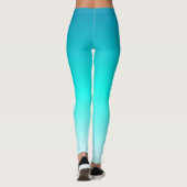 Leggings Ombre Turquoise (Dos)