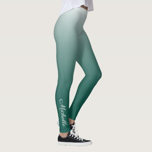 Leggings ombre vert (Droite)