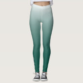 Leggings ombre vert (Devant)