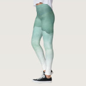 Leggings Ombre Vert Aquarelle (Gauche)