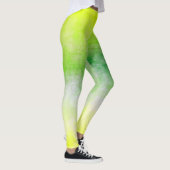 Leggings Ombre vert jaune (Droite)
