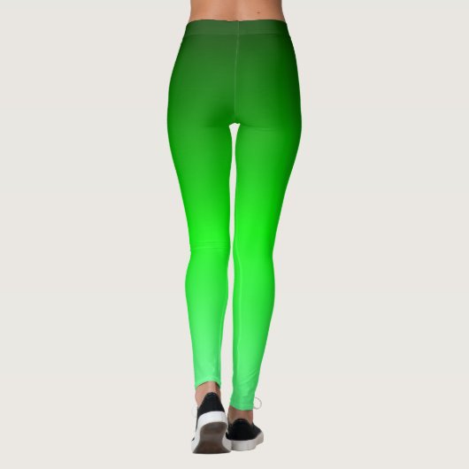 Leggings Ombre verte (Dos)