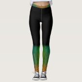 Leggings ombre verte (Devant)