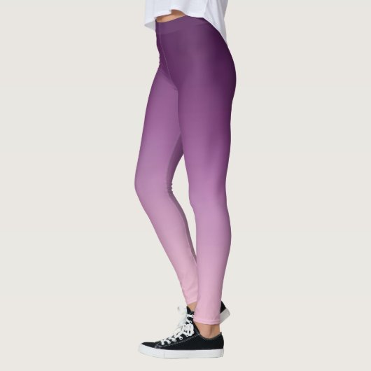 Leggings Ombré violet  (Gauche)