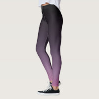 Ombre violet noir à lilac Fade