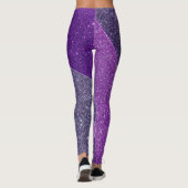 Leggings Ombre violette (Dos)