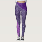 Leggings Ombre violette (Devant)
