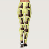 Leggings Ombres Cheval De Châtaignes, (Dos)