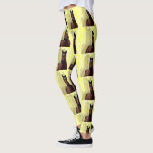 Leggings Ombres Cheval De Châtaignes, (Gauche)