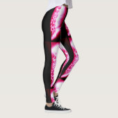 Leggings ombres roses noires (Droite)