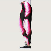 Leggings ombres roses noires (Gauche)