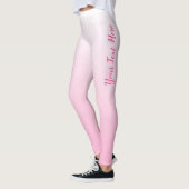 Leggings Ombres roses personnalisables (Gauche)