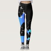 Leggings Onde intergalactique (Devant)