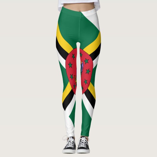 Leggings onder de Dominica-vlag (Voorkant)
