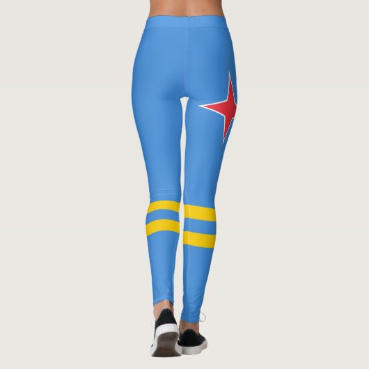 Leggings onder de vlag van Aruba (Achterkant)